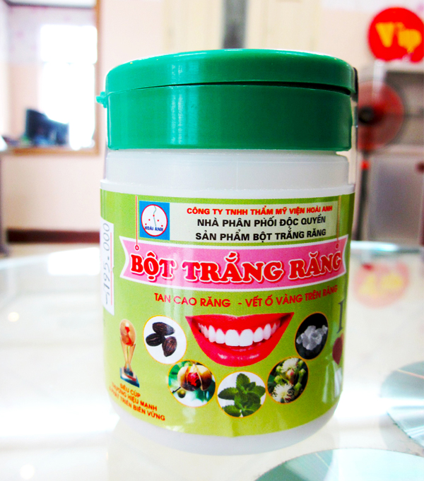 bot-trang-rang Sản phẩm độc quyền - Thẩm mỹ viện Hoài Anh